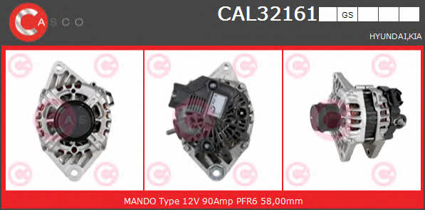 Casco CAL32161GS Генератор CAL32161GS: Приваблива ціна - Купити у Польщі на 2407.PL!