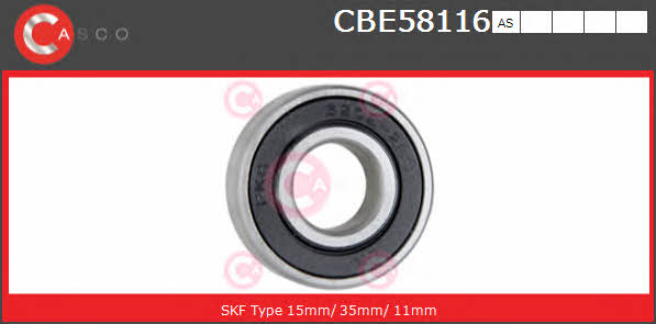 Casco CBE58116AS Bearing CBE58116AS: Buy near me at 2407.PL in Poland at an Affordable price!