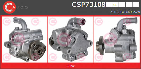 Casco CSP73108GS Hydraulic Pump, steering system CSP73108GS: Buy near me in Poland at 2407.PL - Good price!