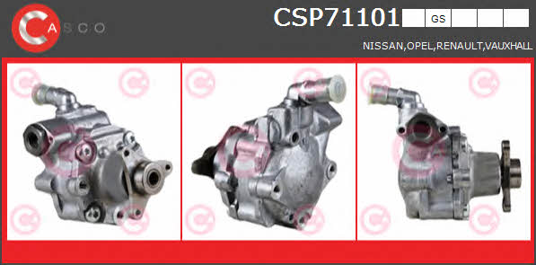 Casco CSP71101GS Hydraulic Pump, steering system CSP71101GS: Buy near me at 2407.PL in Poland at an Affordable price!