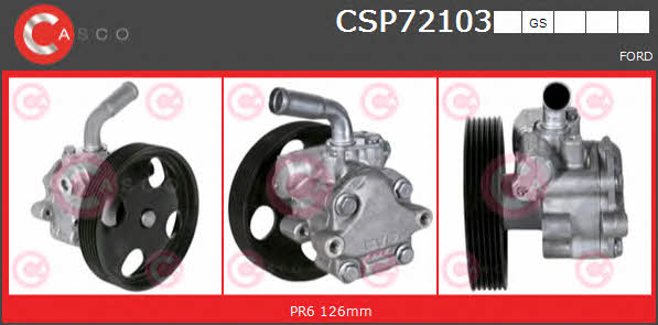 Casco CSP72103GS Hydraulic Pump, steering system CSP72103GS: Buy near me in Poland at 2407.PL - Good price!