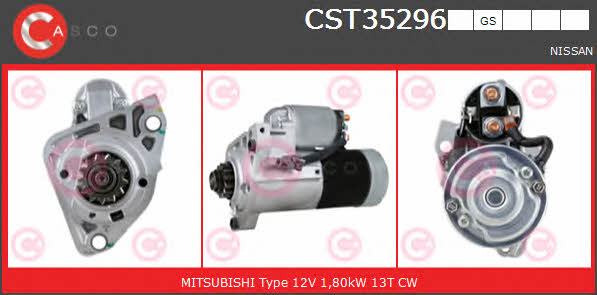 Casco CST35296GS Starter CST35296GS: Buy near me in Poland at 2407.PL - Good price!