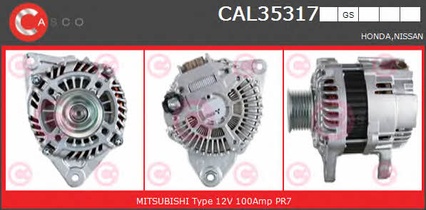 Casco CAL35317GS Alternator CAL35317GS: Buy near me in Poland at 2407.PL - Good price!