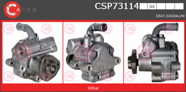 Casco CSP73114GS Hydraulic Pump, steering system CSP73114GS: Buy near me at 2407.PL in Poland at an Affordable price!