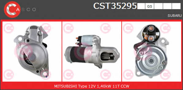 Casco CST35295GS Starter CST35295GS: Buy near me in Poland at 2407.PL - Good price!