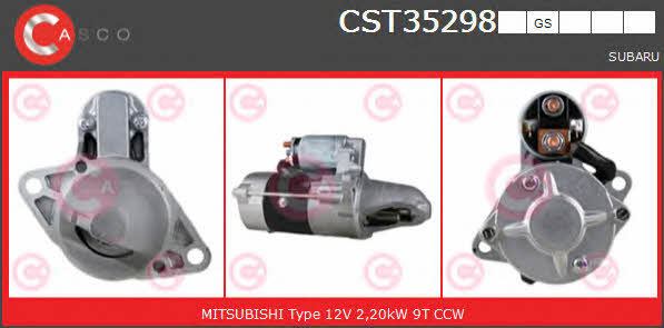 Casco CST35298GS Starter CST35298GS: Buy near me in Poland at 2407.PL - Good price!