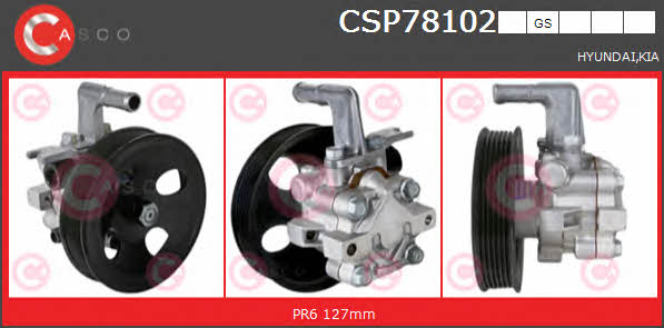 Casco CSP78102GS Hydraulic Pump, steering system CSP78102GS: Buy near me in Poland at 2407.PL - Good price!