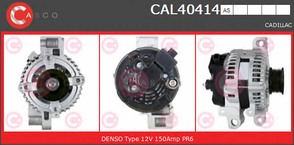 Casco CAL40414AS Генератор CAL40414AS: Отличная цена - Купить в Польше на 2407.PL!