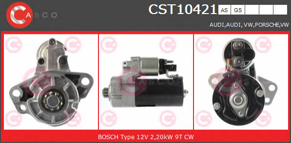 Casco CST10421AS Starter CST10421AS: Buy near me at 2407.PL in Poland at an Affordable price!