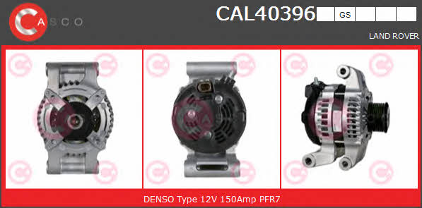 Casco CAL40396GS Alternator CAL40396GS: Buy near me in Poland at 2407.PL - Good price!