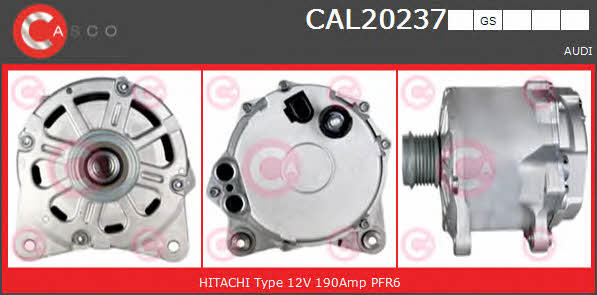 Casco CAL20237GS Alternator CAL20237GS: Dobra cena w Polsce na 2407.PL - Kup Teraz!