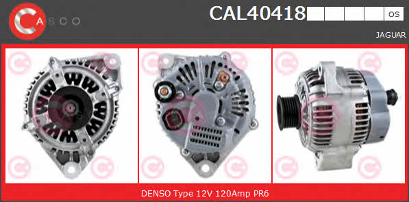 Casco CAL40418OS Alternator CAL40418OS: Buy near me in Poland at 2407.PL - Good price!