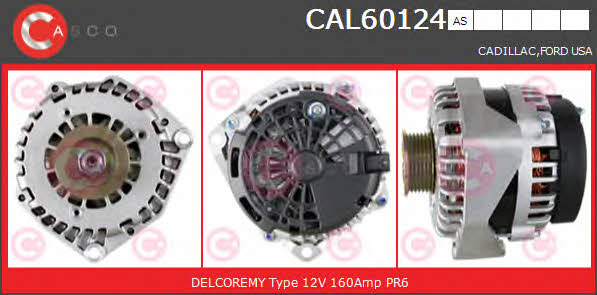 Casco CAL60124AS Alternator CAL60124AS: Dobra cena w Polsce na 2407.PL - Kup Teraz!