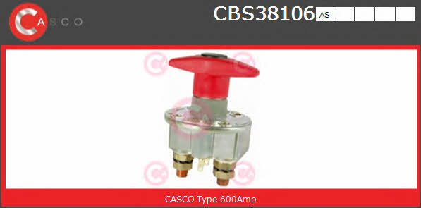 Casco CBS38106AS Wylacznik glowny, akumulator CBS38106AS: Dobra cena w Polsce na 2407.PL - Kup Teraz!