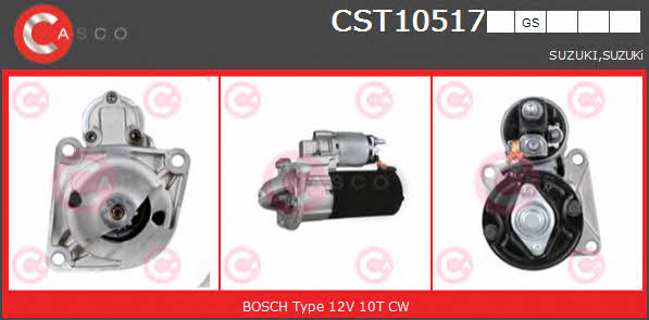 Casco CST10517GS Starter CST10517GS: Buy near me in Poland at 2407.PL - Good price!