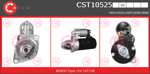Casco CST10525GS Стартер CST10525GS: Отличная цена - Купить в Польше на 2407.PL!