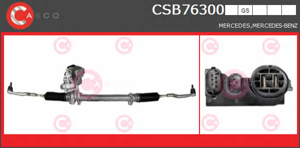 Casco CSB76300GS Рульовий механізм CSB76300GS: Приваблива ціна - Купити у Польщі на 2407.PL!