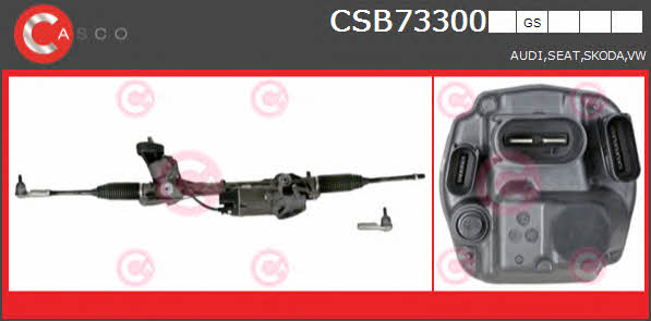 Casco CSB73300GS Steering Gear CSB73300GS: Buy near me in Poland at 2407.PL - Good price!