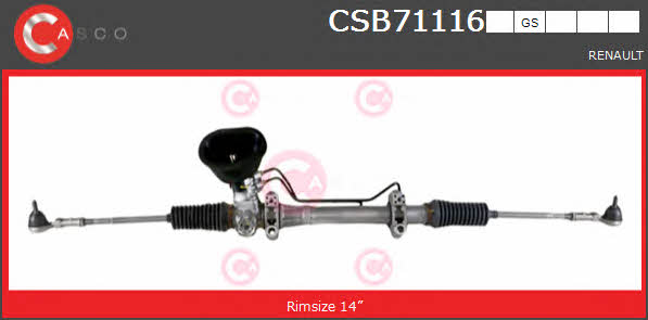 Casco CSB71116GS Steering Gear CSB71116GS: Buy near me in Poland at 2407.PL - Good price!