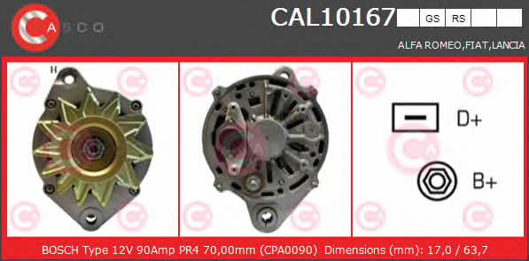 Casco CAL10167RS Generator CAL10167RS: Kaufen Sie zu einem guten Preis in Polen bei 2407.PL!