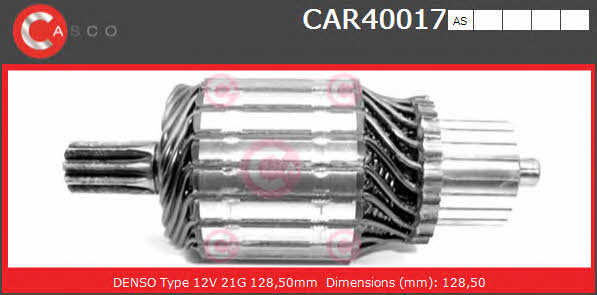 Casco CAR40017AS Armature, starter CAR40017AS: Buy near me in Poland at 2407.PL - Good price!