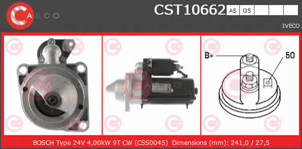 Casco CST10662GS Rozrusznik CST10662GS: Dobra cena w Polsce na 2407.PL - Kup Teraz!