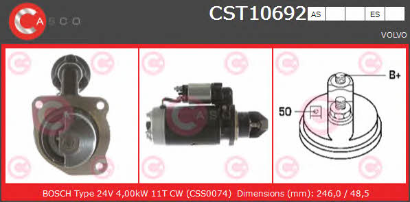 Casco CST10692ES Starter CST10692ES: Buy near me in Poland at 2407.PL - Good price!