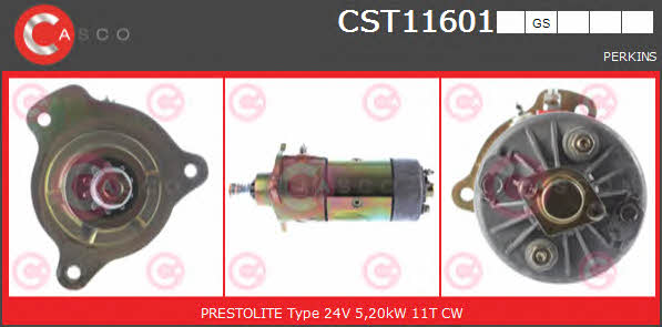 Casco CST11601GS Anlasser CST11601GS: Kaufen Sie zu einem guten Preis in Polen bei 2407.PL!