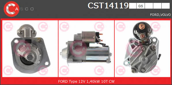 Casco CST14119GS Starter CST14119GS: Buy near me in Poland at 2407.PL - Good price!
