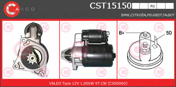 Casco CST15150RS Starter CST15150RS: Buy near me in Poland at 2407.PL - Good price!