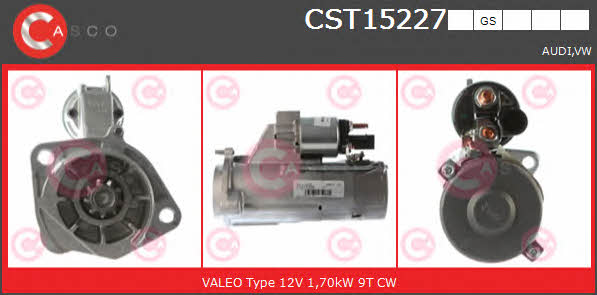 Casco CST15227GS Starter CST15227GS: Buy near me in Poland at 2407.PL - Good price!