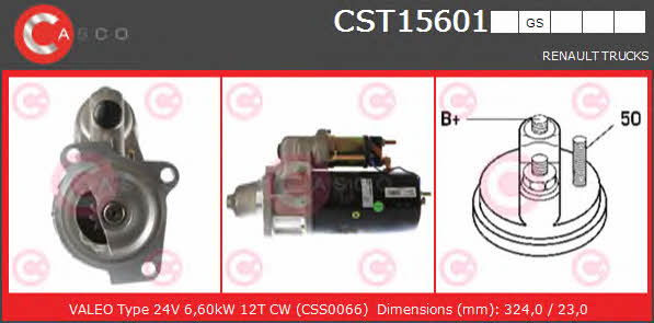 Casco CST15601GS Starter CST15601GS: Buy near me in Poland at 2407.PL - Good price!