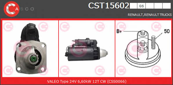 Casco CST15602GS Стартер CST15602GS: Отличная цена - Купить в Польше на 2407.PL!