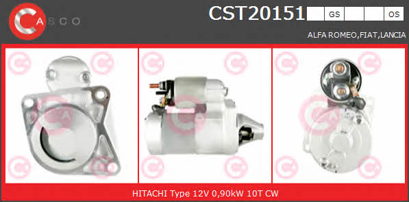 Casco CST20151GS Starter CST20151GS: Buy near me in Poland at 2407.PL - Good price!