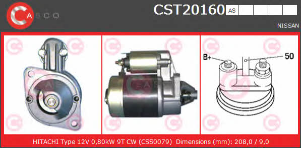 Casco CST20160AS Starter CST20160AS: Buy near me in Poland at 2407.PL - Good price!