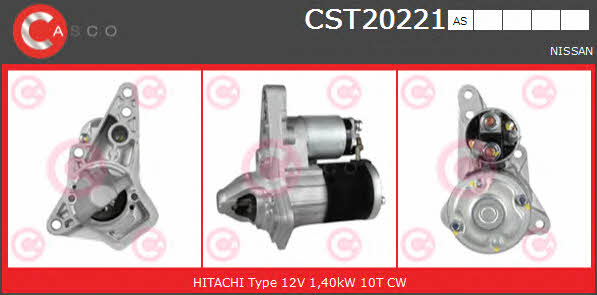 Casco CST20221AS Стартер CST20221AS: Отличная цена - Купить в Польше на 2407.PL!