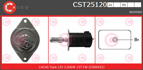 Casco CST25120RS Starter CST25120RS: Buy near me in Poland at 2407.PL - Good price!
