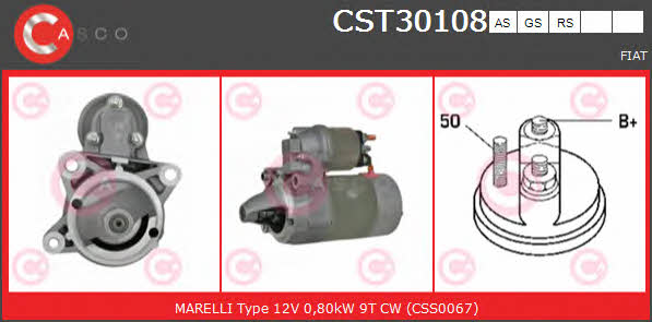 Casco CST30108RS Starter CST30108RS: Buy near me in Poland at 2407.PL - Good price!
