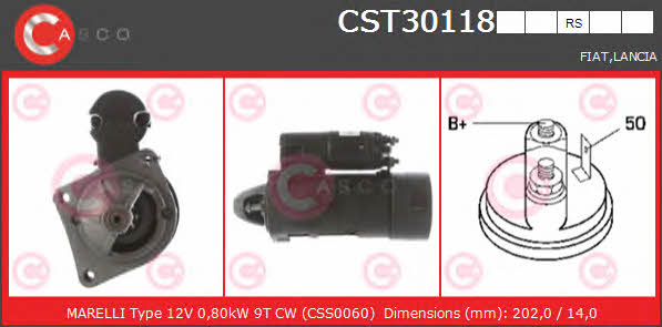 Casco CST30118RS Starter CST30118RS: Buy near me in Poland at 2407.PL - Good price!