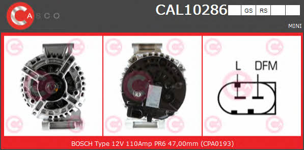 Casco CAL10286GS Generator CAL10286GS: Kaufen Sie zu einem guten Preis in Polen bei 2407.PL!