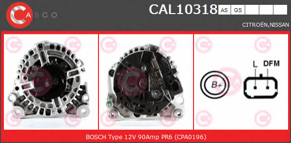 Casco CAL10318AS Generator CAL10318AS: Kaufen Sie zu einem guten Preis in Polen bei 2407.PL!