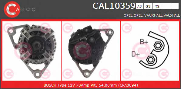 Casco CAL10359AS Generator CAL10359AS: Bestellen Sie in Polen zu einem guten Preis bei 2407.PL!