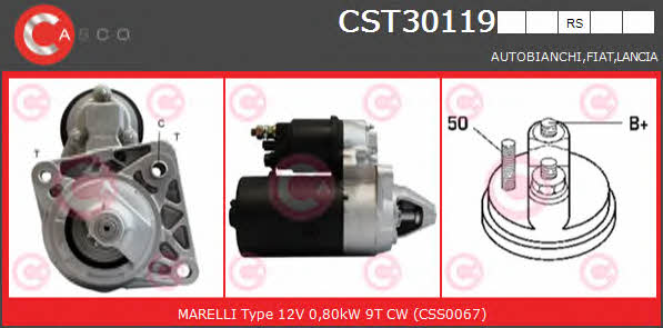 Casco CST30119RS Стартер CST30119RS: Купить в Польше - Отличная цена на 2407.PL!