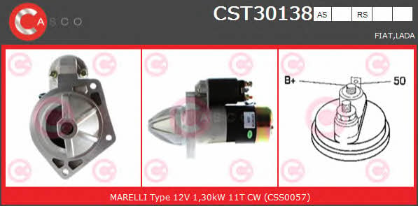 Casco CST30138AS Starter CST30138AS: Buy near me in Poland at 2407.PL - Good price!