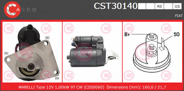 Casco CST30140OS Starter CST30140OS: Buy near me in Poland at 2407.PL - Good price!