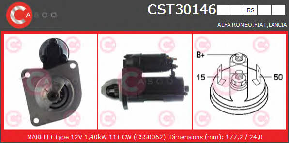 Casco CST30146RS Стартер CST30146RS: Купить в Польше - Отличная цена на 2407.PL!