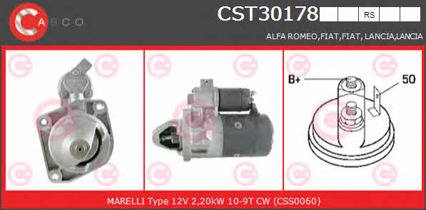 Casco CST30178RS Starter CST30178RS: Buy near me in Poland at 2407.PL - Good price!