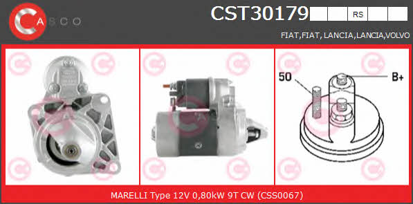 Casco CST30179RS Starter CST30179RS: Buy near me in Poland at 2407.PL - Good price!