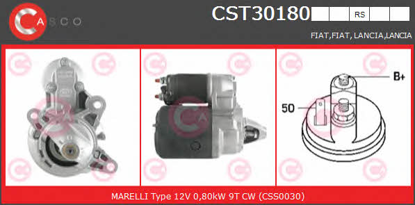 Casco CST30180RS Starter CST30180RS: Buy near me in Poland at 2407.PL - Good price!