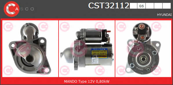 Casco CST32112GS Стартер CST32112GS: Отличная цена - Купить в Польше на 2407.PL!